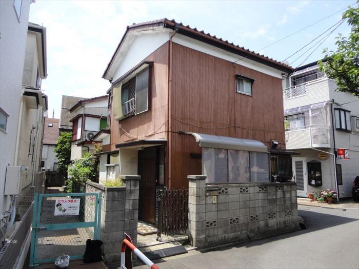 埼玉県南区 F様邸外壁金属サイディング工事 Kmew 和み柄 ライトベージュ ガイソー足立店 住まいの外装リフォーム専門店