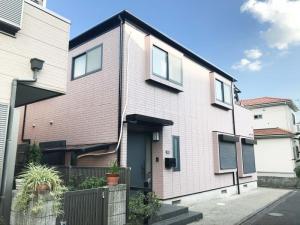 足立区　外壁・屋根塗装工事　工事内容と金額にもご納得！明るく柔らかな印象にチェンジ