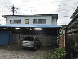 足立区　駐車場塗装工事　車のお家も定期メンテナンスで長持ち
